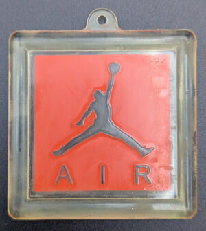 Nike Air Jordan Jumpman Shoe Hang Tag Keychain Vintage